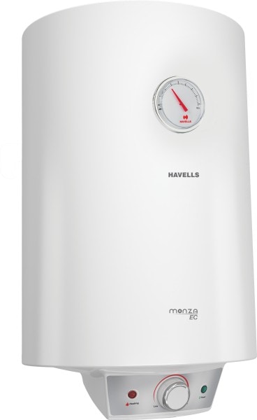 Havells 15L Storage Water Geyser (Monza Ec, White) Price in India,  Specifications, Comparison (12th October 2023) | Pricee.com