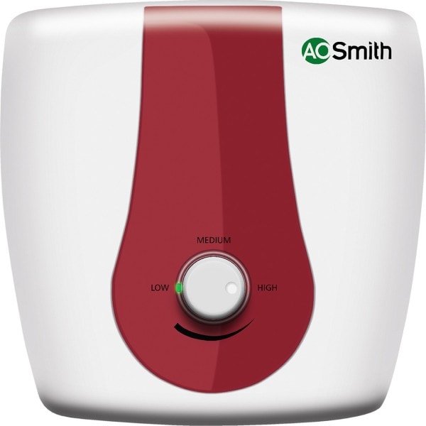 A.O. Smith 6L Storage Water Geyser (SGS-GREEN-006, White & Red)