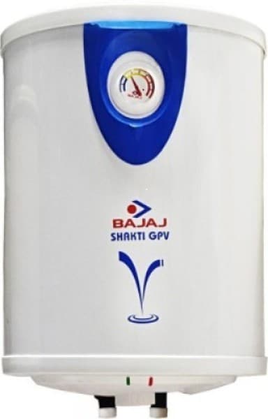 Bajaj 15L Storage Water Geyser (Shakti GPV, White) Price in India,  Specifications, Comparison (12th October 2023) | Pricee.com