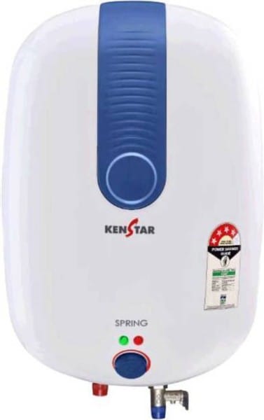 Kenstar 15L Storage Water Geyser (Spring, White & Blue)