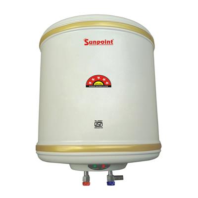 Sunpoint 25L Storage Water Geyser (SUN25, White)