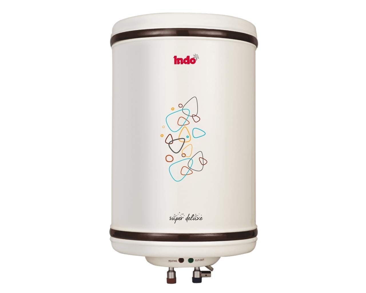 Indo 6L Storage Water Geysers (Super Deluxe, White)