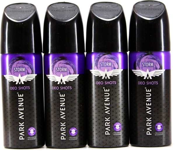 Park Avenue Storm Deodorant Body Spray (108GM, Pack of 4) Price in