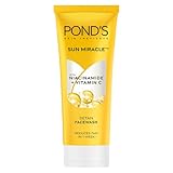 Ponds Sun Miracle Niacinamide + Vitamin C Detan Facewash (100GM)
