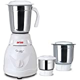 Arise Super Mate 550W Mixer Grinder (White, 3 Jar)