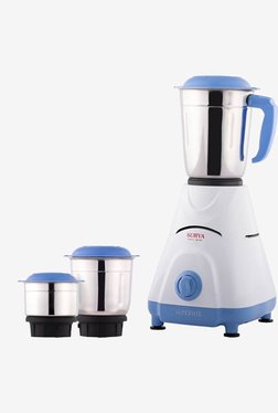 Surya Super Mixblue 500W Mixer Grinder (White, 3 Jar)