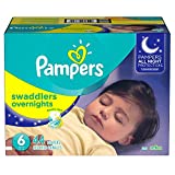 Pampers Swaddlers Overnights Diapers (44 PCS, Size 6)