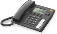 Alcatel T76 Corded Landline Phone (Black)