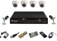Tentronix T8AVR6D4B210 CCTV Security Camera (8 Channel)