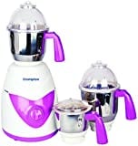 Crompton Taura TD71 750W Mixer Grinder (Pink & White, 3 Jar)