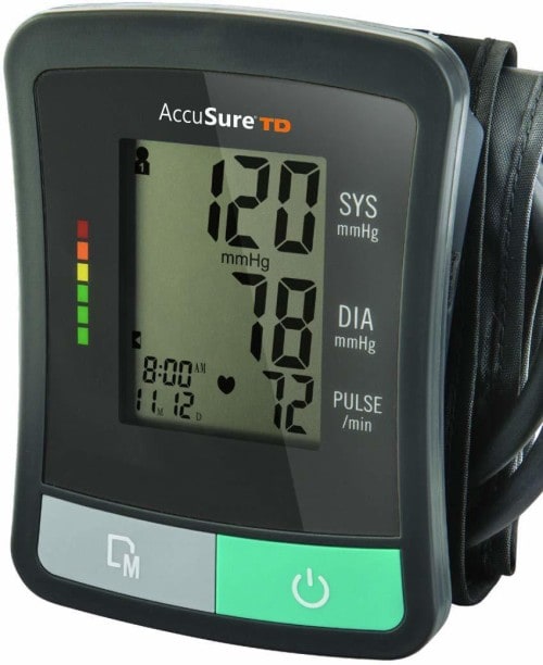 AccuSure TD-1209 Bp Monitor (Black)