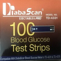 DiabaScan TD-4235 Glucometer Strips (100 Strips)