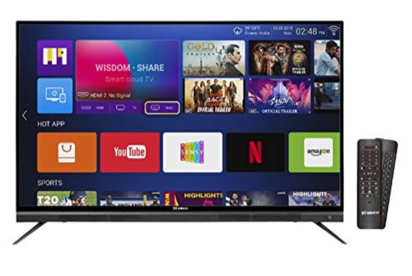 Shinco 49 Inch LED Ultra HD (4K) TV (S50QHDR10)