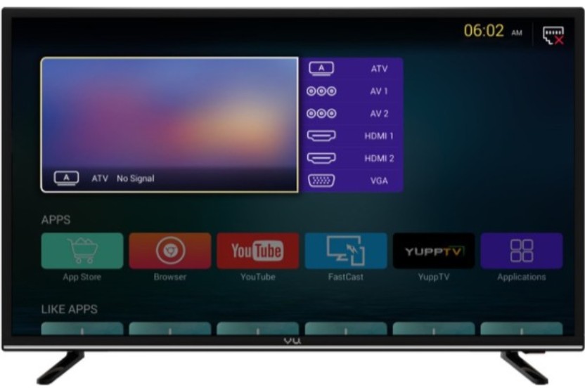 Vu 32 Inch LED HD Ready TV (T32S66)