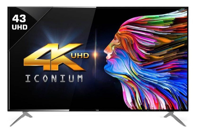 Vu 43 Inch LED Ultra HD (4K) TV (43BU113)