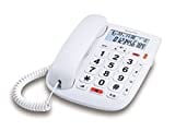 Alcatel Temporis T Max Corded Landline Phone (White)