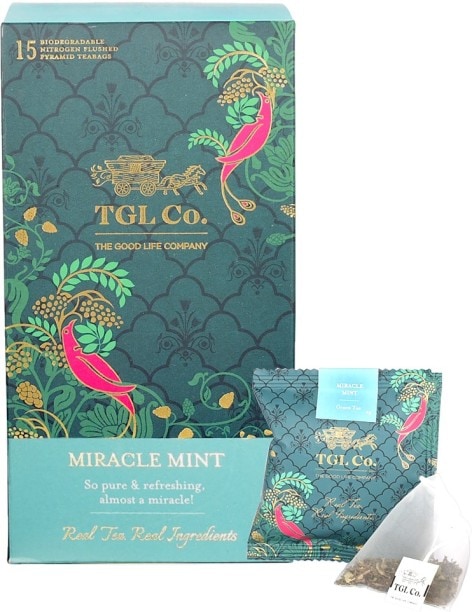 TGL Co. Miracle MInt Herbal Tea (32GM, 16 Pieces)