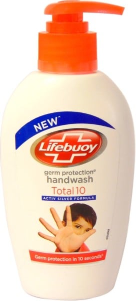 Lifebuoy Total 10 Germ Protection Activ Silver Formula Hand Wash (190ML)