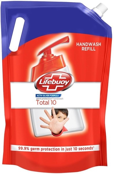 Lifebuoy Total 10 Germ Protection Activ Silver Formula Hand Wash (1.5LTR)