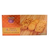 Karachi Bakery Triple Choice Fruit Biscuit (Mixed Fruit, 600GM)