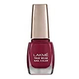 Lakme True Wear Nail Color (Maroon, 9ML)