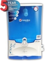 Nasaka Tulip N1 8L RO+UF Water Purifier (White)