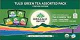 Organic India Tulsi Green Tea (Pack of 8, 25 Pieces)