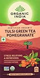 Organic India Tulsi Green Tea (Pack of 6, 25 Pieces)
