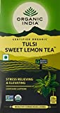 Organic India Tulsi Sweet Lemon Tea (50GM, 25 Pieces)
