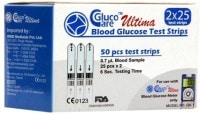 GlucoCare Ultima Glucometer Strips (50 Strips)