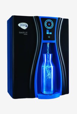 Pureit Ultima Mineral 10L RO+UV Water Purifier (Black)