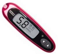 OneTouch Ultra Easy Glucometer (35 Strips, Red)