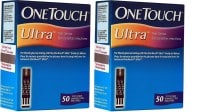 OneTouch Ultra Glucometer Strips (100 Strips)