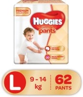 Huggies Ultra Soft Diapers (62 PCS, L)