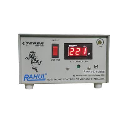 Rahul V-333 A Digital Voltage Stabilizer (Copper)