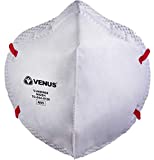 Venus V-4400 N95 Dust Protection Anti Pollution Mask (White, Pack of 5)