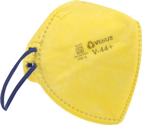 Venus V44+ FFP1 Dust Protection Anti Pollution Mask (Yellow)