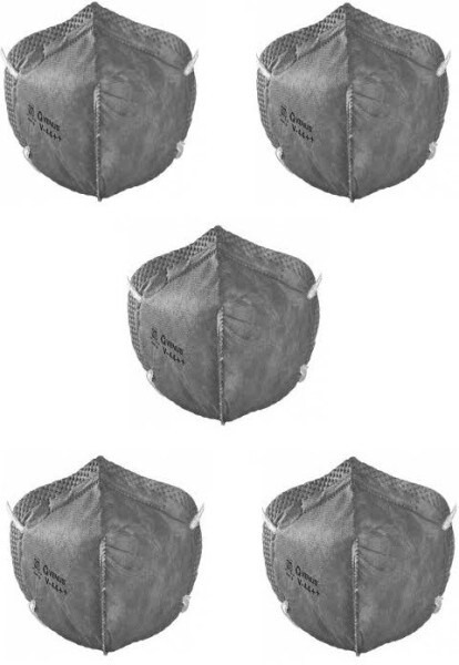 Venus V44+ FFP1 Dust Protection Anti Pollution Mask (Grey, Pack of 5)