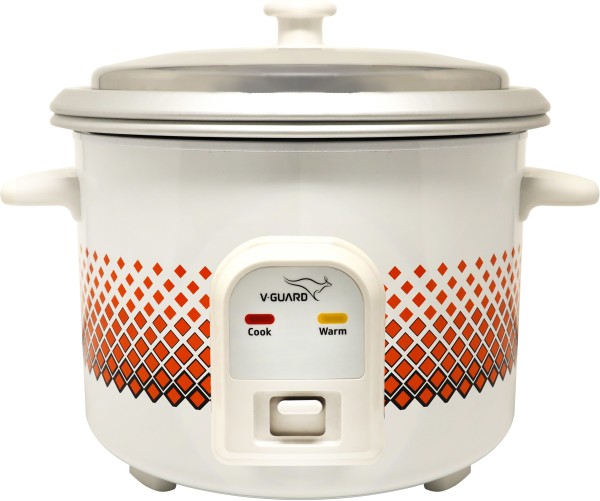 V-Guard VCRC 1.8 L Rice Cooker (White)