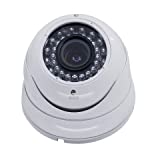 Vonnic VCVID3680W Dome CCTV Security Camera (White)