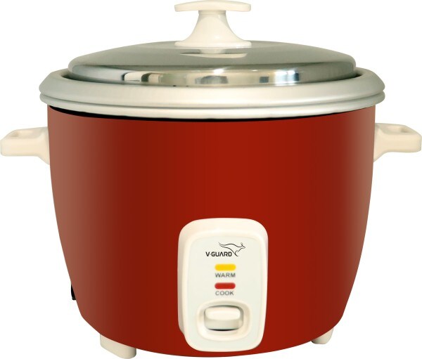 V-Guard VDRC 1.8 L Rice Cooker (Red)
