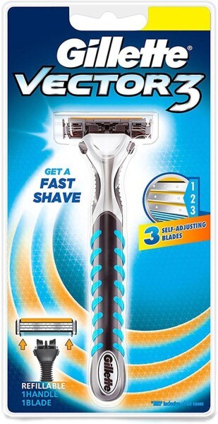 Gillette Vector 3 Razor Price in India, Specifications, Comparison ...