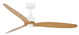 Lucci Air Viceroy DC Ceiling Fan (White & Brown)