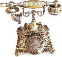 Gooddeals Vintage Operational Cordless Landline Phone (Gold)