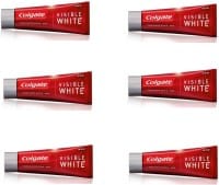 Colgate Visible White Toothpaste (50GM, Pack of 6)
