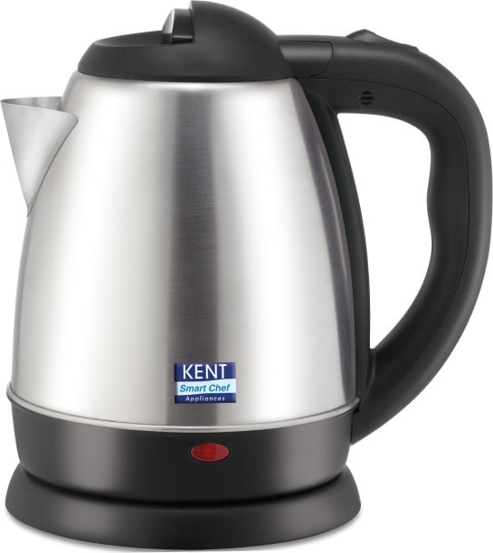 Kent VOUGE 1.2 L Electric Kettle (Black & Silver)