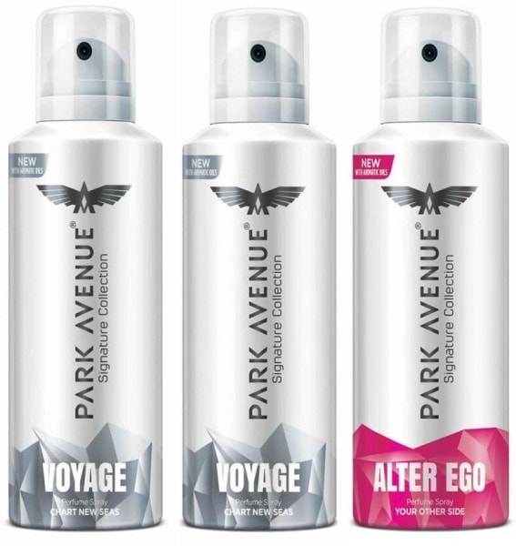 Park Avenue Voyage Alter Ego Deodorant Body Spray (390ML, Pack of