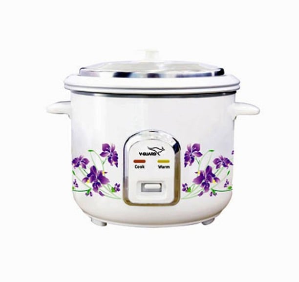 V-Guard VRC 1.8 L Rice Cooker (White)
