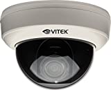 Vitek VTDA2812 Dome CCTV Security Camera (Black)