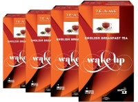 TE-A-ME Wake Up English Breakfast Black Tea (200GM, Pack of 4, 400 Pieces)